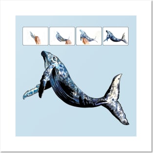 whale Posters and Art